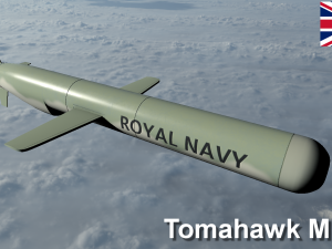 tomahawk missile 3D Model