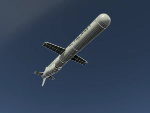 tomahawk missile 3D Model