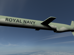 tomahawk missile 3D Model