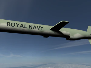 tomahawk missile 3D Model