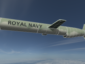 tomahawk missile 3D Model