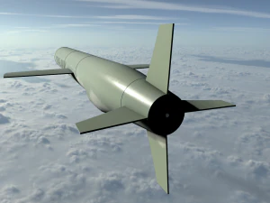 tomahawk missile 3D Model