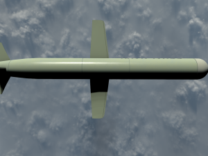 tomahawk missile 3D Model