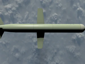 tomahawk missile 3D Model