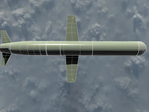tomahawk missile 3D Model