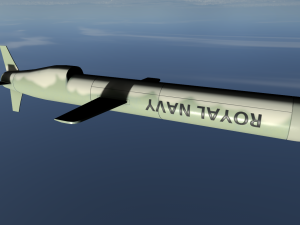 tomahawk missile 3D Model
