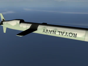 tomahawk missile 3D Model