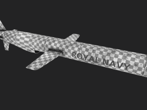 tomahawk missile 3D Model
