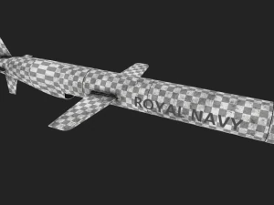 tomahawk missile 3D Model