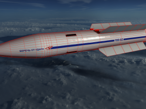 vympel r-37 missile 3D Model