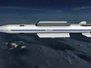 vympel r-37 missile 3D Model