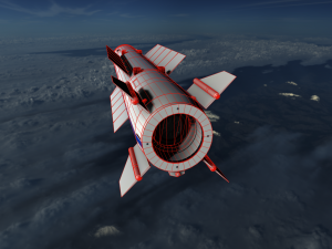 vympel r-37 missile 3D Model