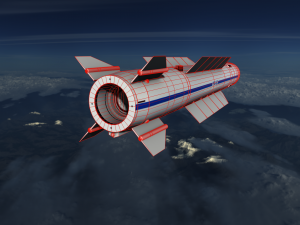 vympel r-37 missile 3D Model