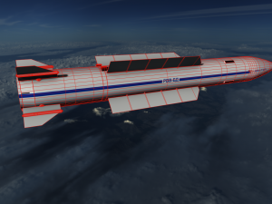 vympel r-37 missile 3D Model