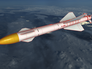 vympel r-23 missile 3D Model