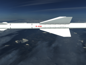 vympel r-23 missile 3D Model