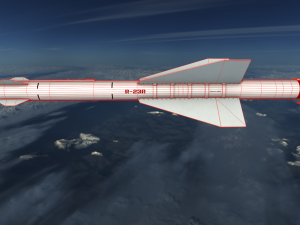 vympel r-23 missile 3D Model