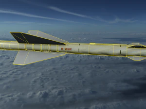 vympel r-23 missile 3D Model