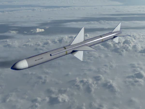 aim-7 sea sparrow 3D Model