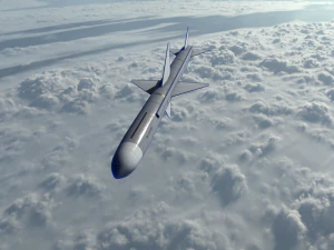 aim-7 sea sparrow 3D Model