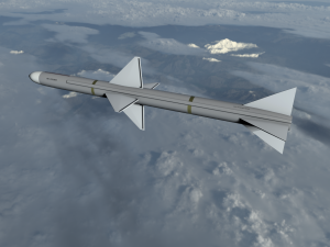 aim-7 sea sparrow 3D 모델