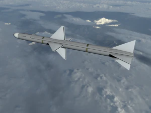 aim-7 sea sparrow 3D Model