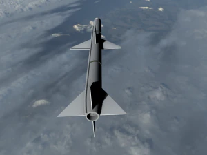 aim-7 sea sparrow 3D Model