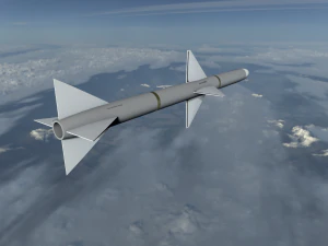 aim-7 sea sparrow 3D Model