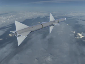 aim-7 sea sparrow 3D Model