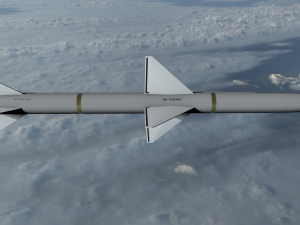 aim-7 sea sparrow 3D 모델