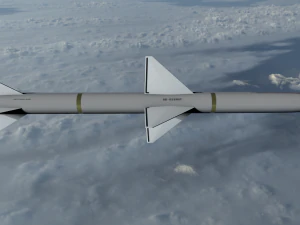 aim-7 sea sparrow 3D Model