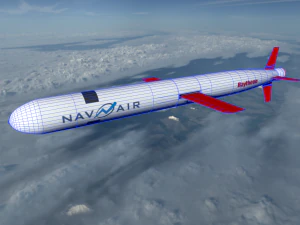 tomahawk block iv missile 3D Model