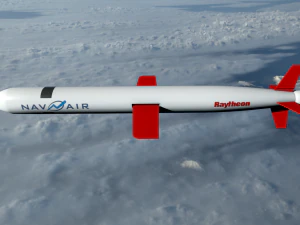 tomahawk block iv missile 3D Model