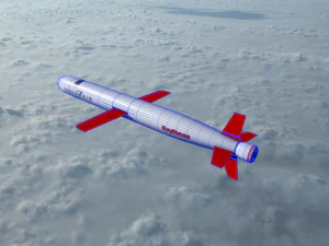 tomahawk block iv missile 3D Model