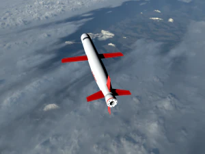 tomahawk block iv missile 3D Model