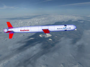 tomahawk block iv missile 3D Model