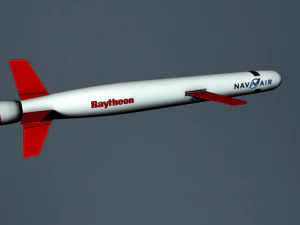 tomahawk block iv missile 3D Model