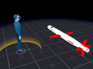 tomahawk block iv missile 3D Model