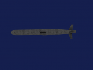 tomahawk block iv missile Modelo 3D