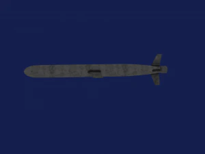 tomahawk block iv missile 3D Model