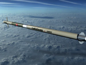 roketsan cirit 3 missile 3D Model