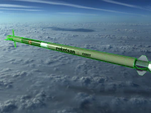 roketsan cirit 3 missile 3D Model
