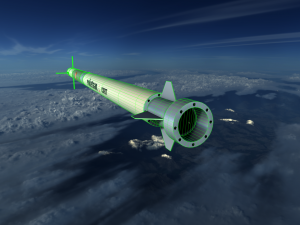 roketsan cirit 3 missile 3D Модель
