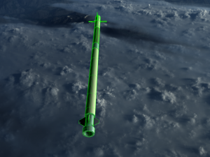 roketsan cirit 3 missile 3D Модель