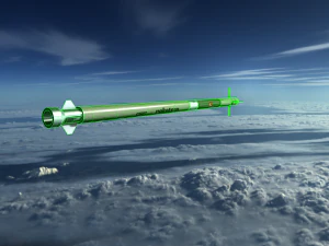 roketsan cirit 3 missile 3D Model