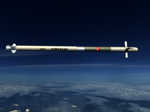 roketsan cirit 3 missile 3D Модель