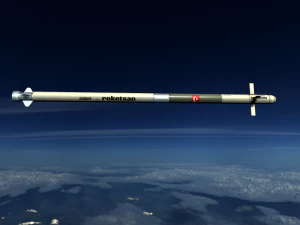 roketsan cirit 3 missile 3D Model