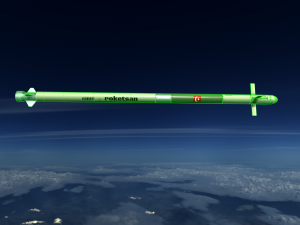 roketsan cirit 3 missile 3D Модель