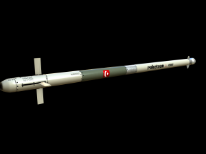 roketsan cirit 3 missile 3D Модель
