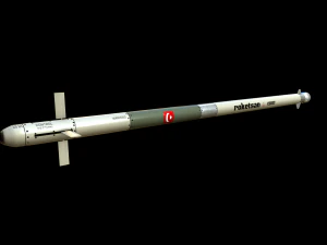 roketsan cirit 3 missile 3D Model
